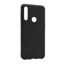 KOLOR silikonska futrola skin (ultra tanka) - Alcatel 1SE (2020) crna (MS).