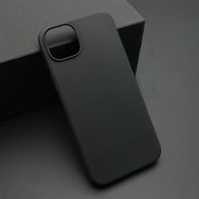 KOLOR silikonska futrola skin (ultra tanka) - iPhone 15 Plus crna (MS).