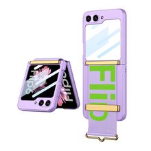 Zastitna futrola STRAP CASE - Samsung F741B Galaxy Z Flip 6 5G ljubicasta (MS).