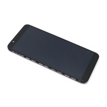 LCD ekran (displej) - Huawei P Smart + Touch screen + okvir APLONG Original Material crni (MS).