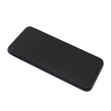 LCD ekran (displej) - Huawei P40 Lite/P20 lite 2019/Mate 30 lite/Nova 5i/Nova 6SE/Nova 7i + Touch screen + okvir APLONG Original Material crni (MS).