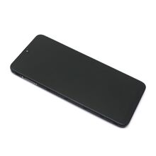 LCD ekran (displej) - Samsung A105F Galaxy A10 + Touch screen + okvir APLONG Original Material crni (MS).