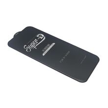 Tempered glass (zastitno staklo za ekran) 11D - iPhone 14 Pro Max SUPER D crna (MS).