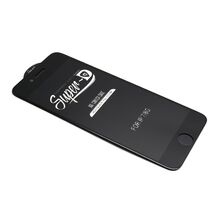 Tempered glass (zastitno staklo za ekran) 11D - Iphone 7/8 SUPER D crna (MS).