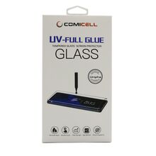 Tempered glass (zastitno staklo za ekran) 3D MINI UV-FULL GLUE - Samsung G965F Galaxy S9 Plus zakrivljena providna (bez UV lampe) (MS).