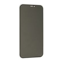 Tempered glass (zastitno staklo za ekran) PRIVACY 2.5D full glue - Iphone 12/12 Pro (6.1) crna (MS).