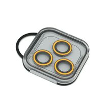 Folija za zastitu kamere GLASS LUXO - iPhone 15 Pro (6.1)/15 Pro Max (6.7) zuta (MS).