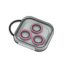 Folija za zastitu kamere GLASS LUXO - iPhone 15 Pro (6.1)/15 Pro Max (6.7) roze (MS).