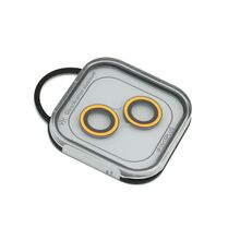 Folija za zastitu kamere GLASS LUXO - iPhone 15 (6.1)/15 Plus (6.7) zuta (MS).