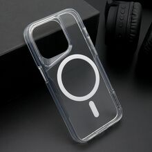 Zastitna futrola AURA MagSafe - iPhone 15 Pro (6.1) bela (MS).