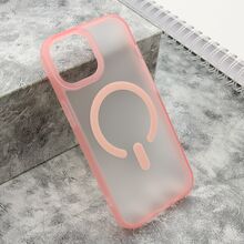 Zastitna futrola BLURRY MagSafe - iPhone 15 roze (MS).