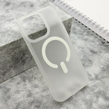 Zastitna futrola BLURRY MagSafe - iPhone 15 Pro Max (6.7) bela (MS).