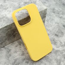 Zastitna futrola GENTLE COLOR - iPhone 16 Pro (6.3) zuta (MS).