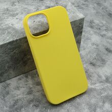 Zastitna futrola GENTLE COLOR - iPhone 15 zuta (MS).