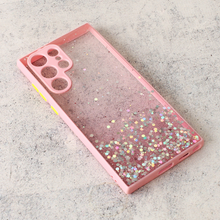 Zastitna futrola okvir Glitter - Samsung G908B Galaxy S22 Ultra roze.