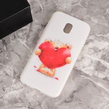 PRINT silikonska futrola skin (ultra tanka) - Samsung J330F Galaxy J3 (2017) Teddy love 2.