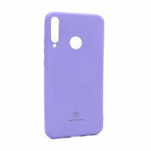 Teracell GIULIETTA silikonska futrola - Huawei P40 Lite E mat ljubicasta.