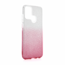 Zastitna futrola Double Crystal Dust - Huawei Honor 9A roze srebrna.