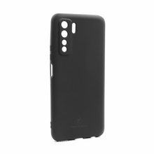 Teracell GIULIETTA silikonska futrola - Huawei P40 Lite 5G mat crna.