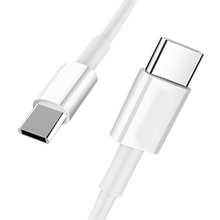 Data kabl KONFULON DC15 PD 18W Type C na Type C beli 1m.