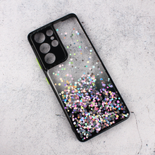 Zastitna futrola okvir Glitter - Samsung G998B Galaxy S21 Ultra 5G crna.