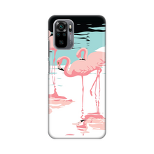 PRINT silikonska futrola - Xiaomi Redmi Note 10 4G/10s Pink Flamingos.