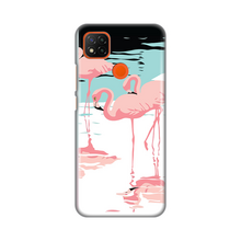 PRINT silikonska futrola - Xiaomi Redmi 9C/Redmi 10A Pink Flamingos.