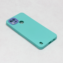 Zastitna futrola Camera Color HD - Realme C21 mint.