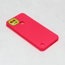 Zastitna futrola Camera Color HD - Realme C21 pink.