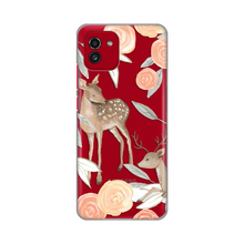 PRINT silikonska futrola skin (ultra tanka) - Samsung A035 Galaxy A03 Flower Deer.