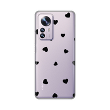 PRINT silikonska futrola skin (ultra tanka) - Xiaomi 12 Pro Hearts.