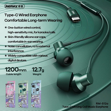 Slusalice REMAX RM-512a Type C zelene.