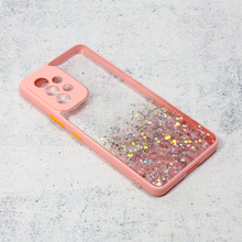 Zastitna futrola okvir Glitter - Samsung A536 Galaxy A53 5G roze.