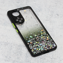 Zastitna futrola okvir Glitter - Huawei Honor 50/Nova 9 crna.