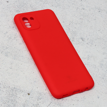Teracell GIULIETTA silikonska futrola - Samsung A035 Galaxy A03 mat crvena.