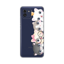 PRINT silikonska futrola skin (ultra tanka) - Samsung A035 Galaxy A03 Cats.