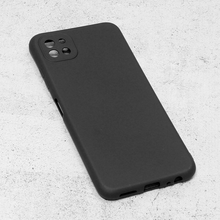 Teracell GIULIETTA silikonska futrola - Samsung A226 Galaxy A22 5G mat crna.