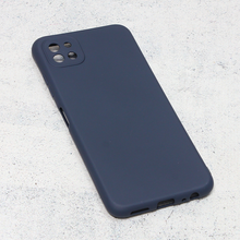 Teracell GIULIETTA silikonska futrola - Samsung A226 Galaxy A22 5G mat tamno plava.