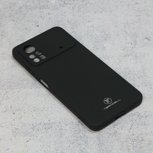 Teracell silikonska futrola skin (ultra tanka) - Xiaomi Poco M4 Pro 4G mat crna.