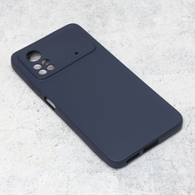 Teracell GIULIETTA silikonska futrola - Xiaomi Poco X4 Pro 5G mat tamno plava.