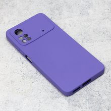Teracell GIULIETTA silikonska futrola - Xiaomi Poco X4 Pro 5G mat ljubicasta.
