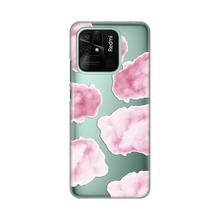 PRINT silikonska futrola skin (ultra tanka) - Xiaomi Redmi 10C Pink Clouds.