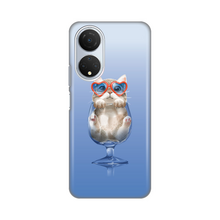 PRINT silikonska futrola - Huawei Honor X7 Funny Cat.