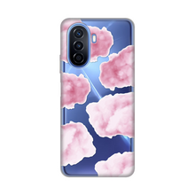 PRINT silikonska futrola skin (ultra tanka) - Huawei Nova Y70/Nova Y70 Plus Pink Clouds.