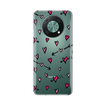 PRINT silikonska futrola skin (ultra tanka) - Huawei Nova Y90 Heart Pattern.