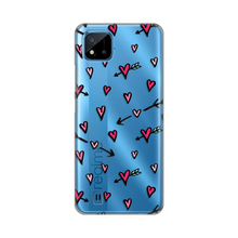 PRINT silikonska futrola skin (ultra tanka) - Realme C11 (2021)/Realme C20 Heart Pattern.