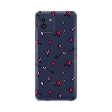 PRINT silikonska futrola skin (ultra tanka) - Samsung A035 Galaxy A03 Hearts Pattern.