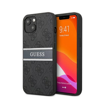 Zastitna futrola Guess Stripe - iPhone 13 siva (GUHCP13M4GDGR).