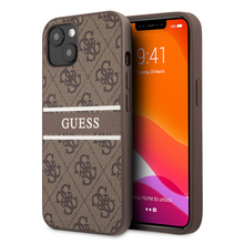 Zastitna futrola Guess Stripe - iPhone 13 braon (GUHCP13M4GDBR).