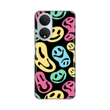 PRINT silikonska futrola - Huawei Honor X7 crni Color Smiles.